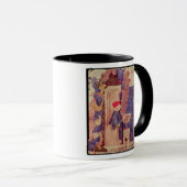 Mug Écriture de Dante 'le Comedy divin (Devant droit)