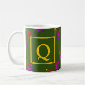 Mug Écriture de Noël de JÉSUS Ésaïe 9:6 VERT (Gauche)