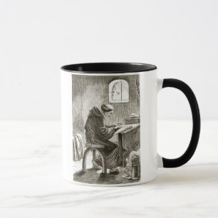 Mug Écriture de St Vincent en sa cellule chez Ferins,
