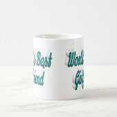 Mug Écriture demi-verte pour amie (Centre)
