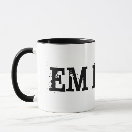 Mug Écriture Em Dash (Gauche)