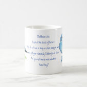Mug Écriture Encourageante Matthieu 6:26, Oiseaux (Centre)
