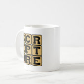 Mug Écriture, étude biblique (Devant gauche)