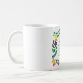 Mug Écriture Florale Psaume 106:1 (Gauche)