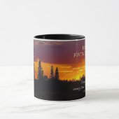 Mug Écriture inspirante fête des pères, Philippiens 1: (Centre)