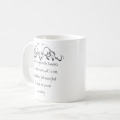 Mug Écriture, Jean 5:15 Je suis la Vigne (Devant gauche)