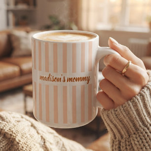 Mug Écriture Moderne Maman Papa Mamie Papi Tante Rayur