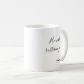 Mug Écriture Personnalisée, Il Vous Conserve (Devant droit)
