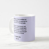 Mug Écriture Sainte (Devant gauche)