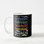Mug Écriture Saltwater Coquillages Soleil Mon Parfait (Gauche)