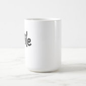 Mug Écriture sourire (Centre)