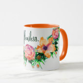 Mug Écriture Verse Message spirituel Royaume (Devant droit)