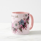 Mug Écriture Verse Message spirituel Royaume (Devant droit)