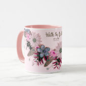 Mug Écriture Verse Message spirituel Royaume (Devant gauche)