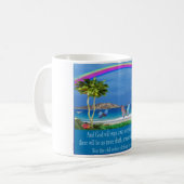 Mug Écritures de musique d'art chrétien (Devant gauche)