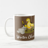 Mug Écrivain avec papier, plumes et encre (Gauche)