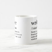 Mug Écrivain de définition drôle (Centre)