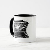 Mug Écrivain de type Underwood (Devant gauche)
