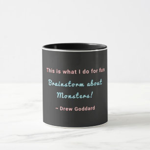 Mug Écrivain d'horreur personnalisé