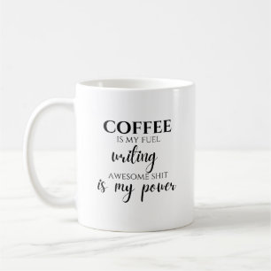 Mug écrivain drôle cadeau journaliste humour cadeau