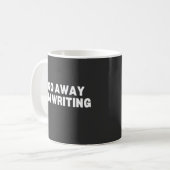 Mug Écrivain Introverti Drôle Auteur Créatif Romancier (Devant gauche)