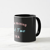 Mug Écrivain Personnalisé (Devant droit)