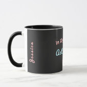 Mug Écrivain personnalisé (Gauche)