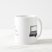 Mug Écrivain Professionnel (Devant droit)
