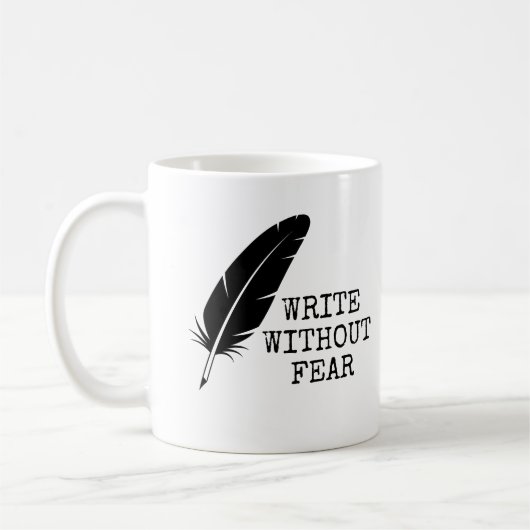 Mug Écrivez sans peur, éditez sans pitié Écrivains (Gauche)