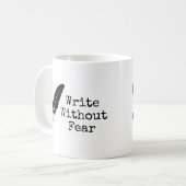 Mug Écrivez sans peur, éditez sans pitié Écrivains (Devant gauche)