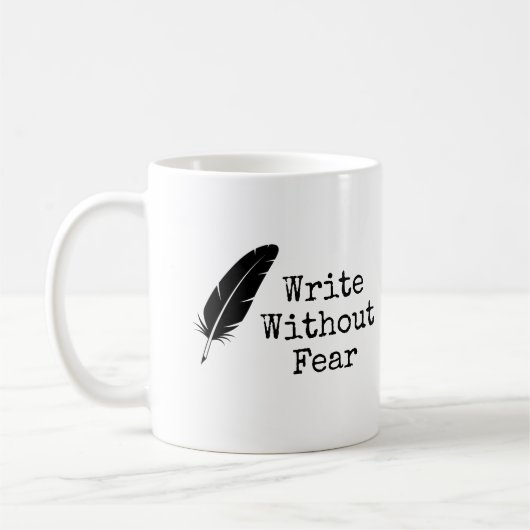 Mug Écrivez sans peur, éditez sans pitié Écrivains (Gauche)
