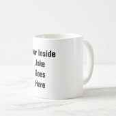 Mug Écrivez votre propre cadeau personnalisé par (Devant droit)