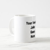 Mug Écrivez votre propre cadeau personnalisé par (Devant gauche)