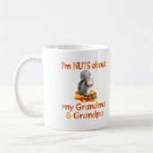 Mug Écrous au sujet de grand-maman et de grand-papa (Gauche)