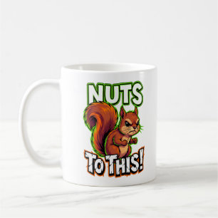 Mug Écrous de l'écureuil sarcastique à ce mème drôle