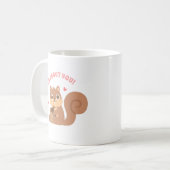Mug Écrous mignons fou de vous pun amusant (Devant gauche)