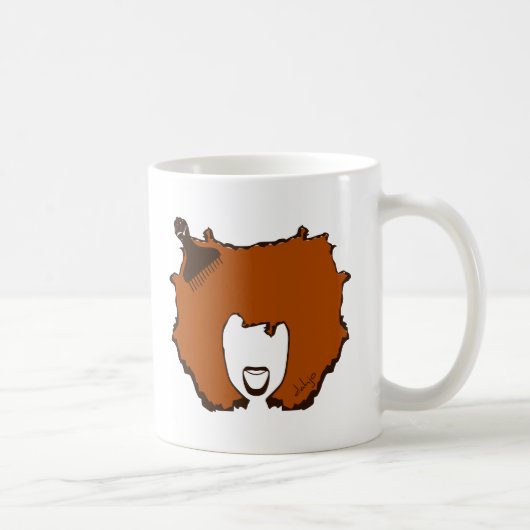 Mug ECSTATIQUE en BROWN (Droite)
