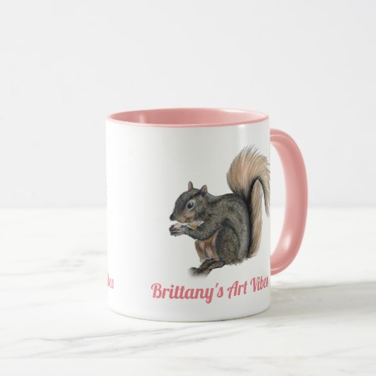 Mug Écureuil (Devant droit)