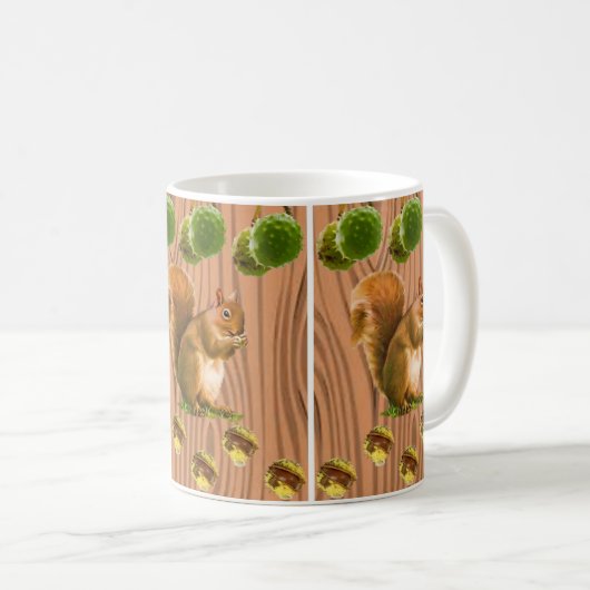 Mug écureuil (Devant droit)