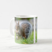 Mug Écureuil - adorable écureuil gris (Devant gauche)