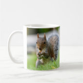 Mug Écureuil - adorable écureuil gris (Gauche)