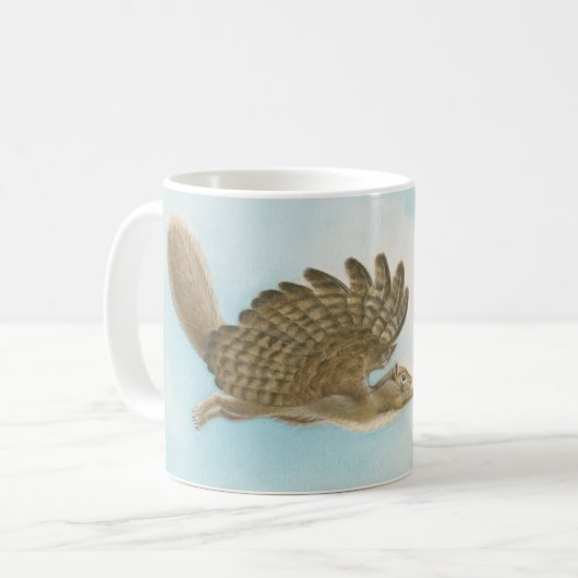 Mug Écureuil ailé (Devant gauche)