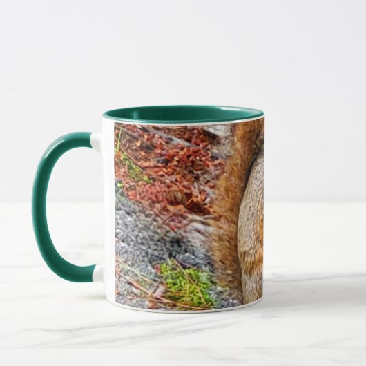 Mug Écureuil alimentation (Gauche)