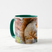Mug Écureuil alimentation (Devant gauche)
