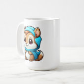 Mug Écureuil animal adorable (Devant gauche)