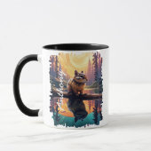 Mug Écureuil au reflet du lac Sunset (Gauche)