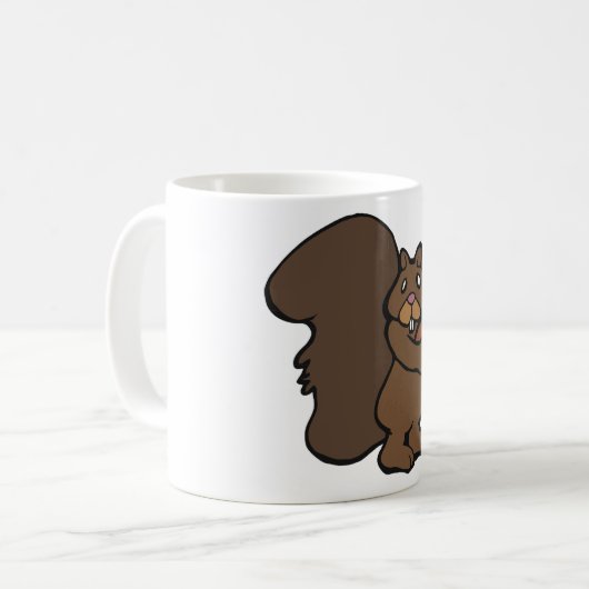 Mug Écureuil avec maïs (Devant gauche)