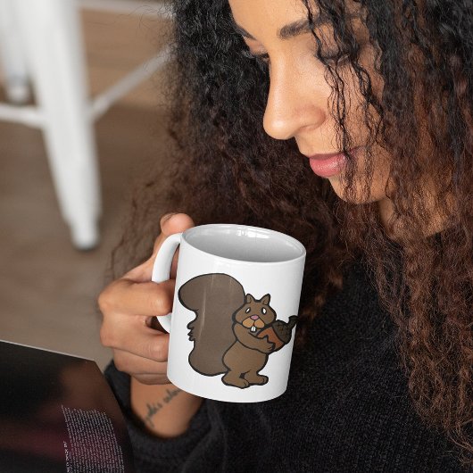Mug Écureuil avec maïs
