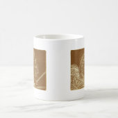 Mug Écureuil Brown Linocut (Centre)