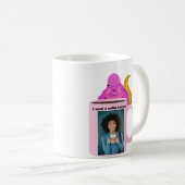 Mug Écureuil coquin #130 Café humain (Devant droit)